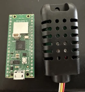 microcontroller and sensor